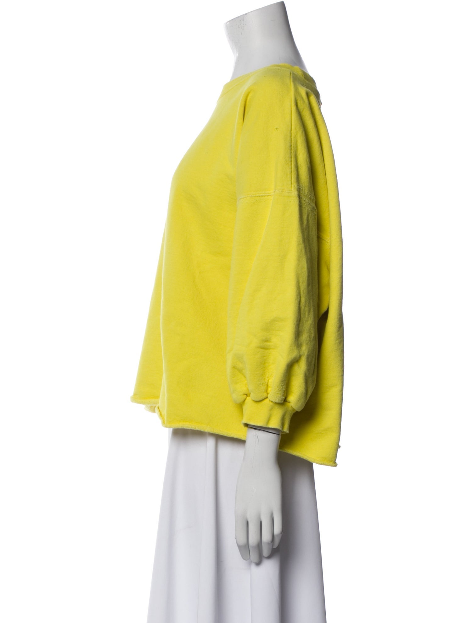 Rachel Comey Bateau Neckline Three-Quarter Sleeve Sweatshirt