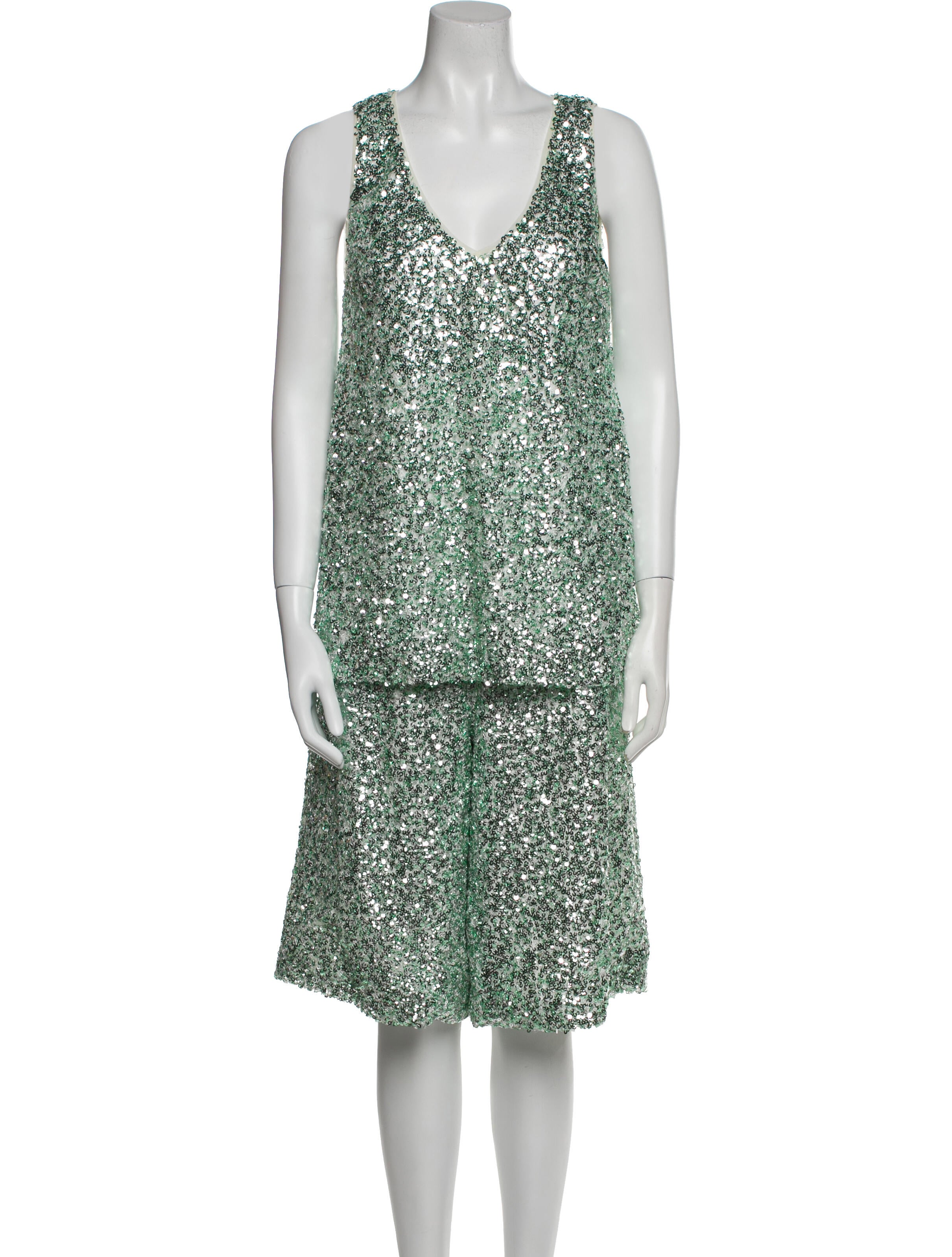 Rachel Comey Mesh Accents Short Set