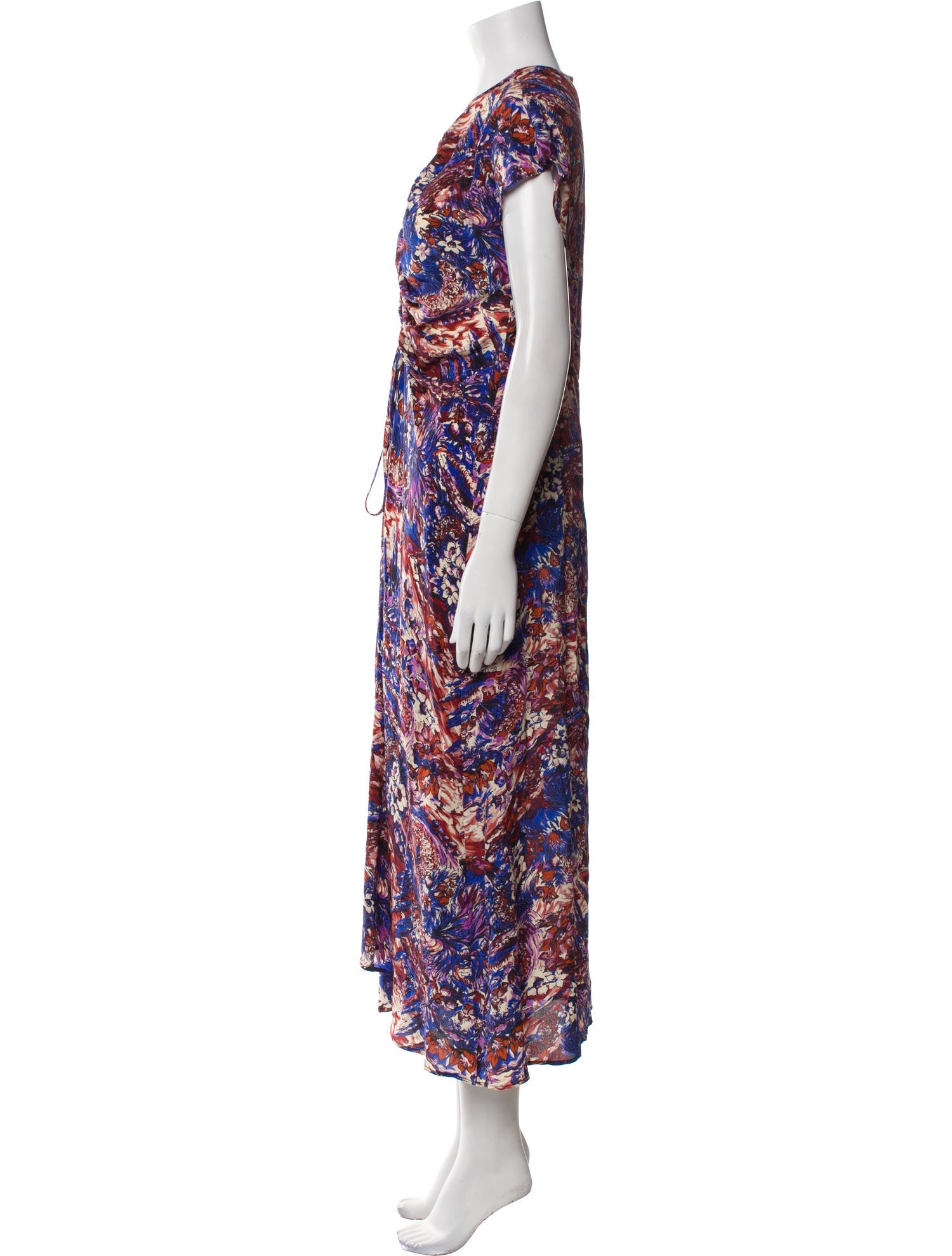 Rachel Comey Floral Print Long Dress