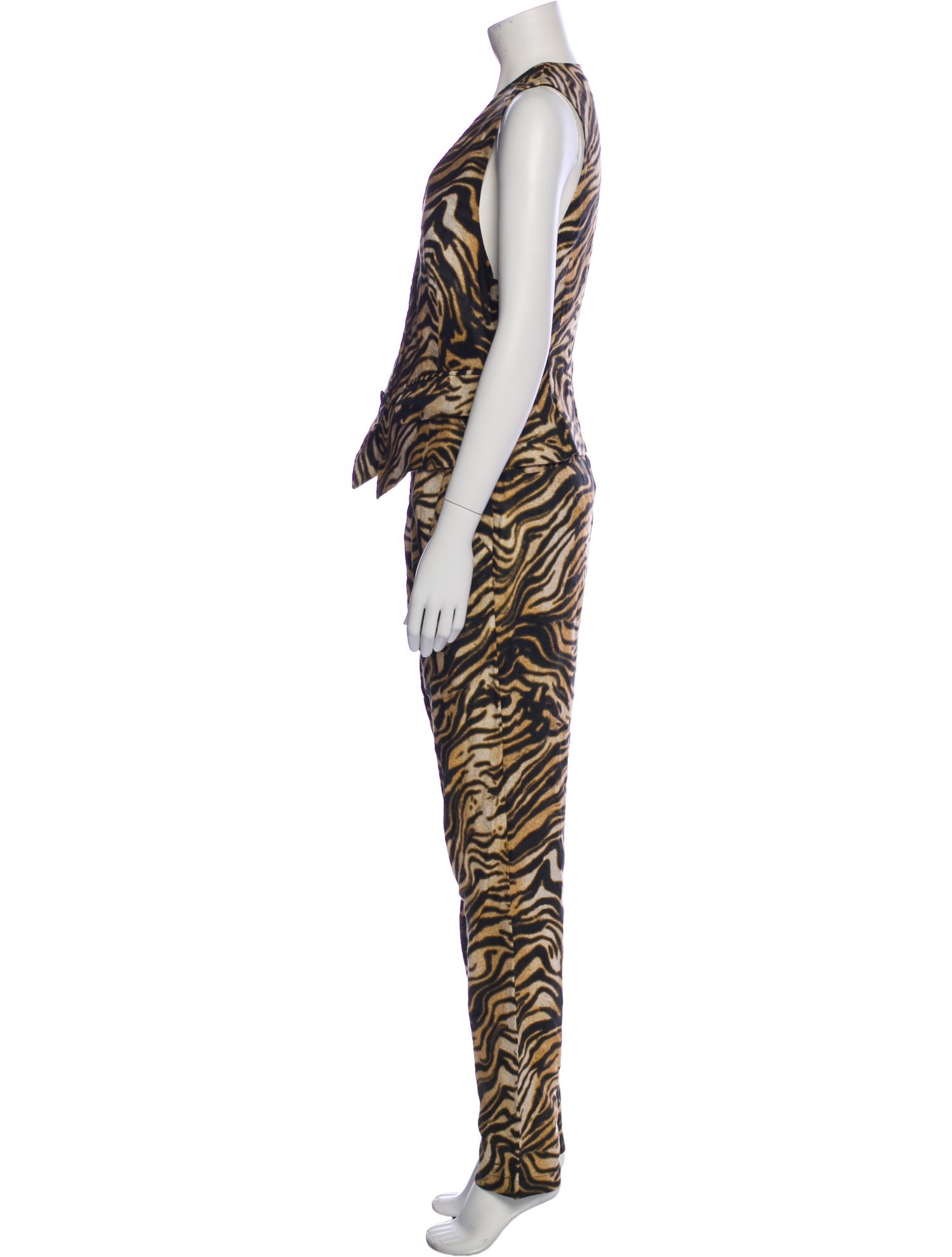 Rachel Comey Linen Animal Print Jumpsuit w/ Tags