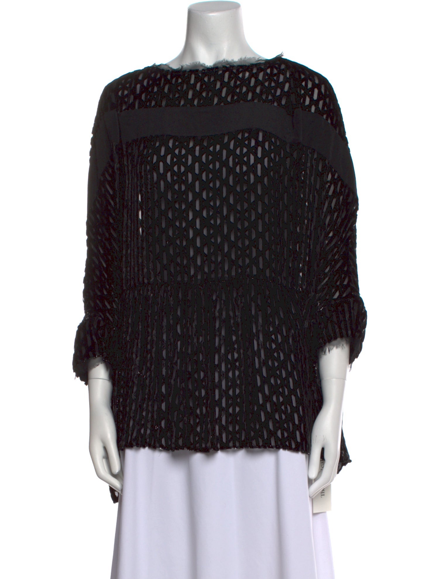 Rachel Comey Printed Bateau Neckline Blouse