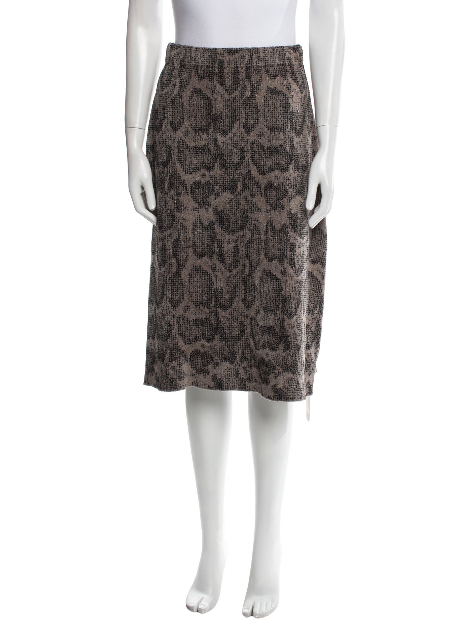 Rachel Comey Animal Print Knee-Length Skirt w/ Tags