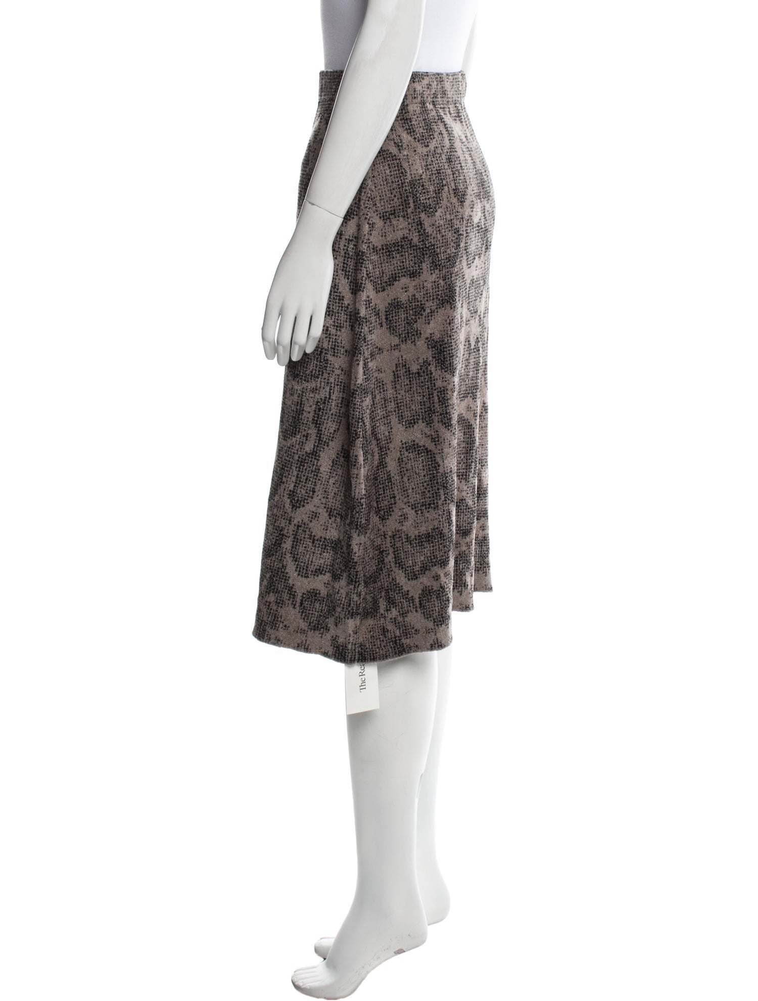 Rachel Comey Animal Print Knee-Length Skirt w/ Tags