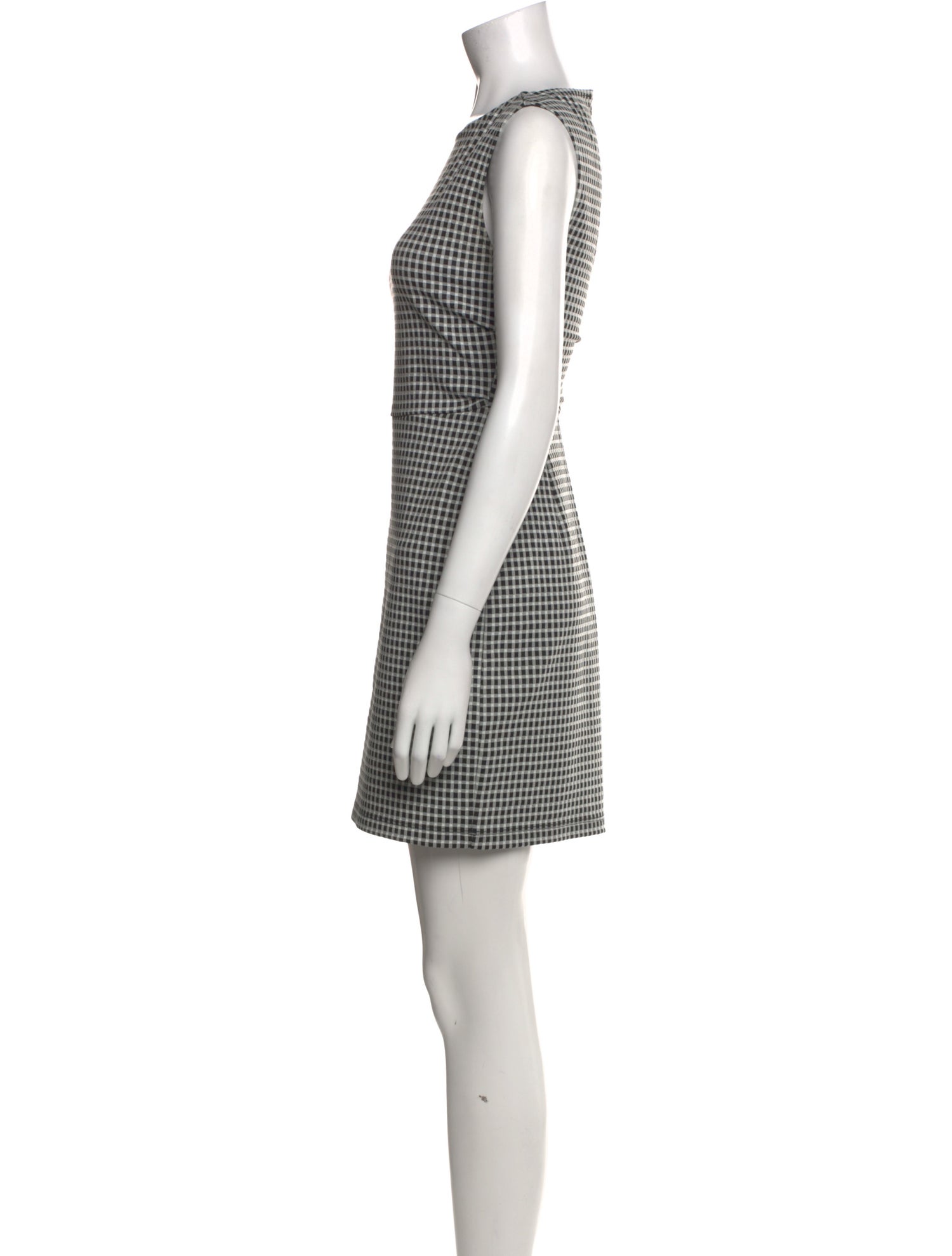 Rachel Comey Plaid Print Mini Dress