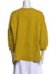 Rachel Comey Crew Neck Three-Quarter Sleeve Sweatshirt
