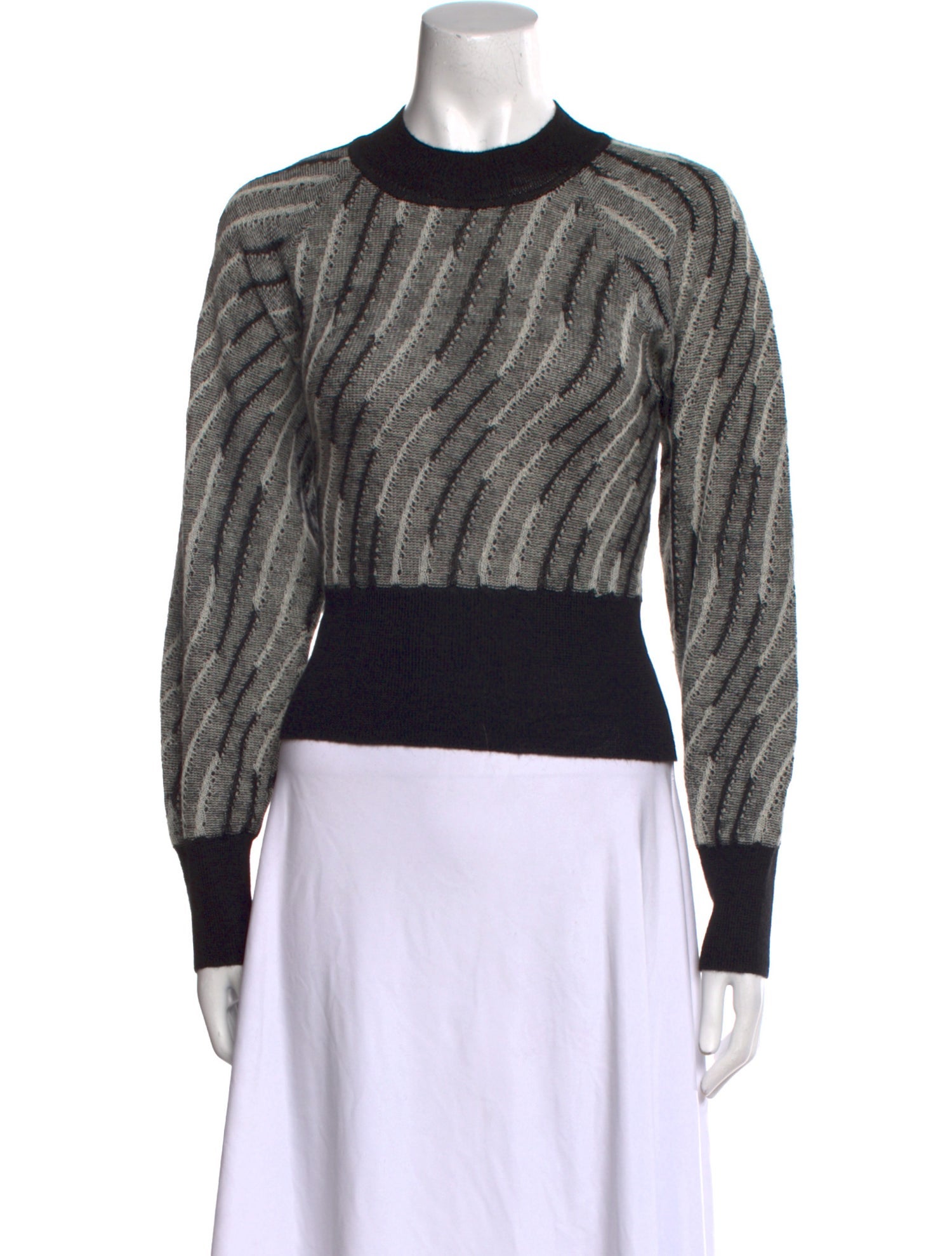 Rachel Comey Striped Crew Neck Sweater