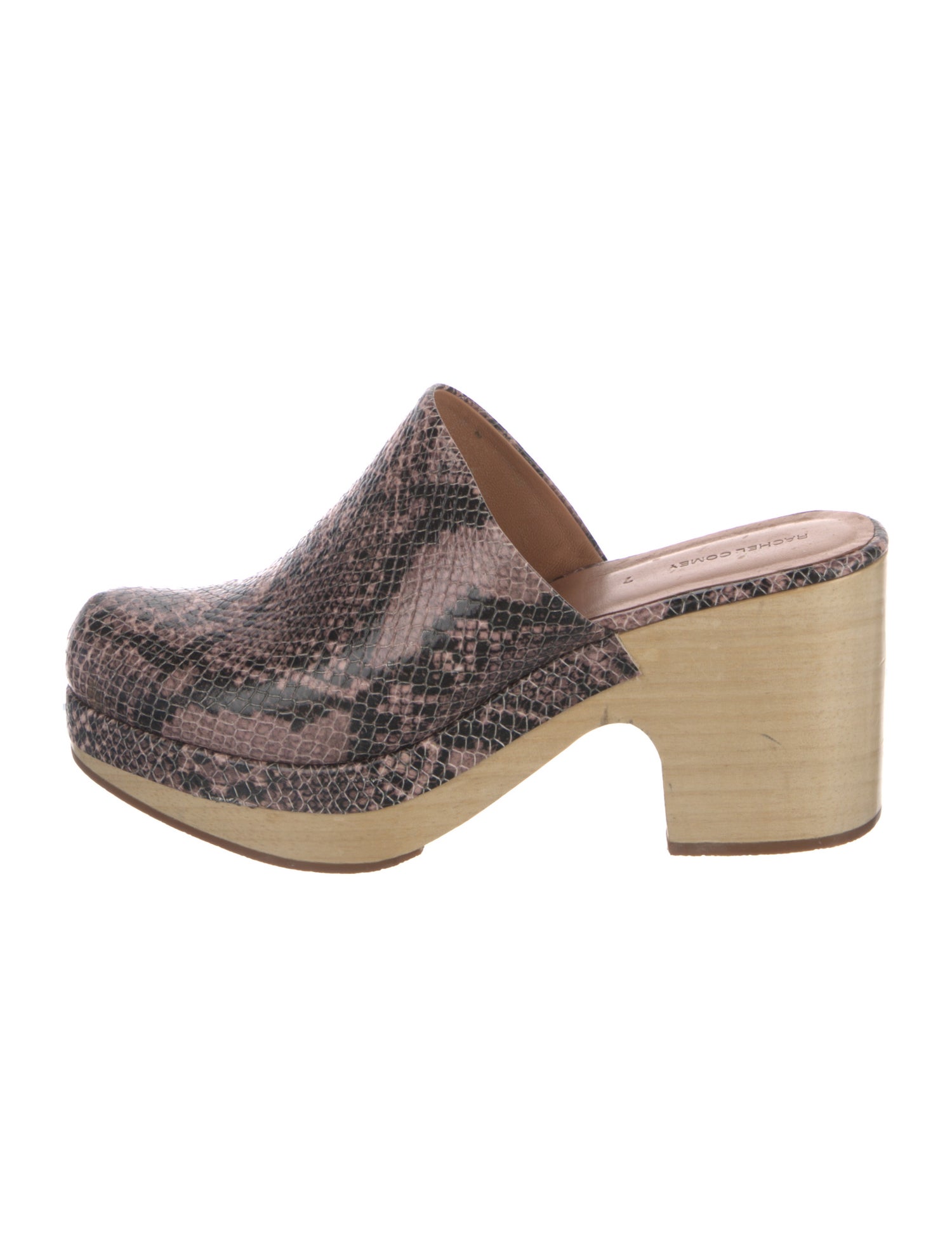 Rachel Comey Embossed Leather Mules