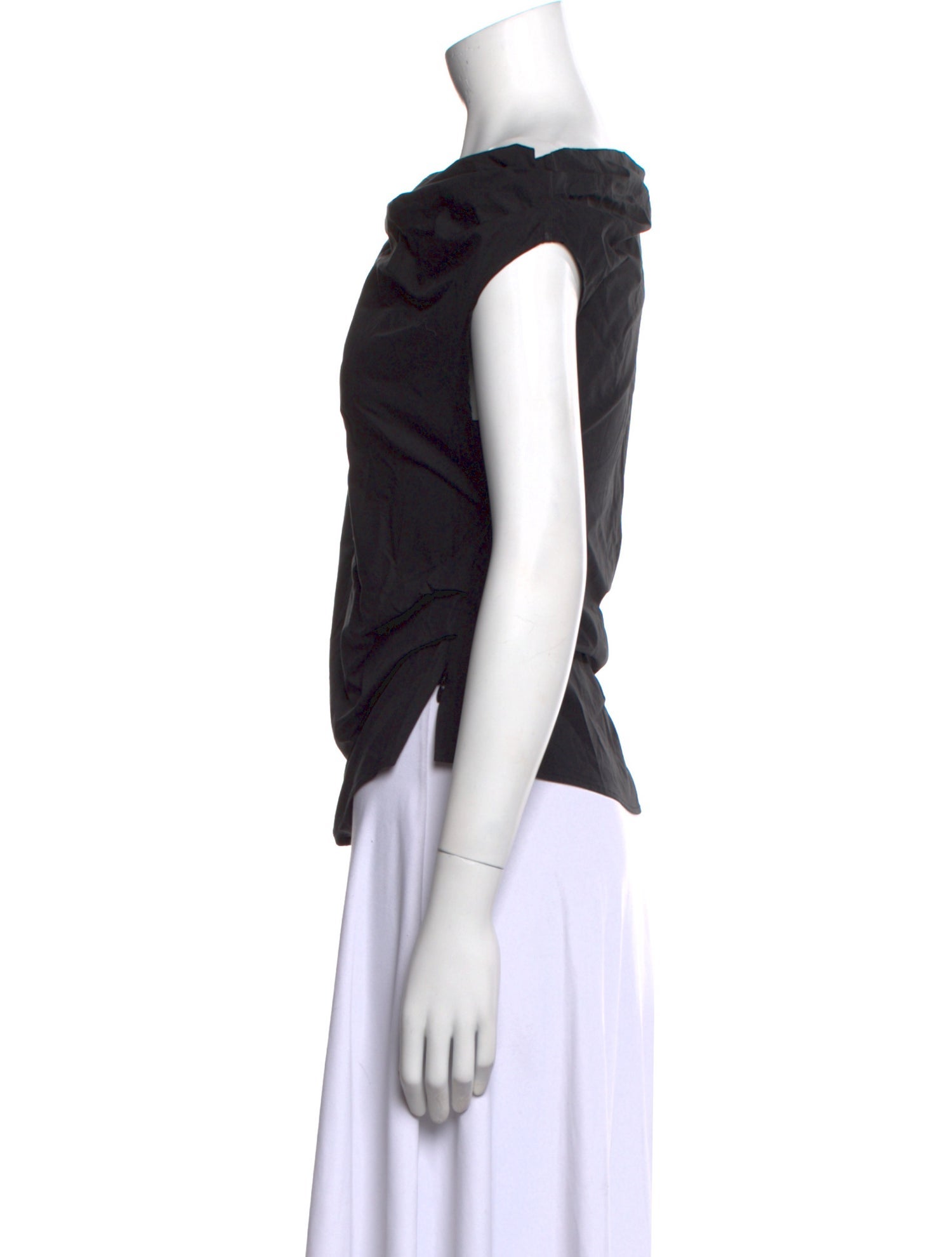 Rachel Comey Cowl Neck Sleeveless Crop Top w/ Tags