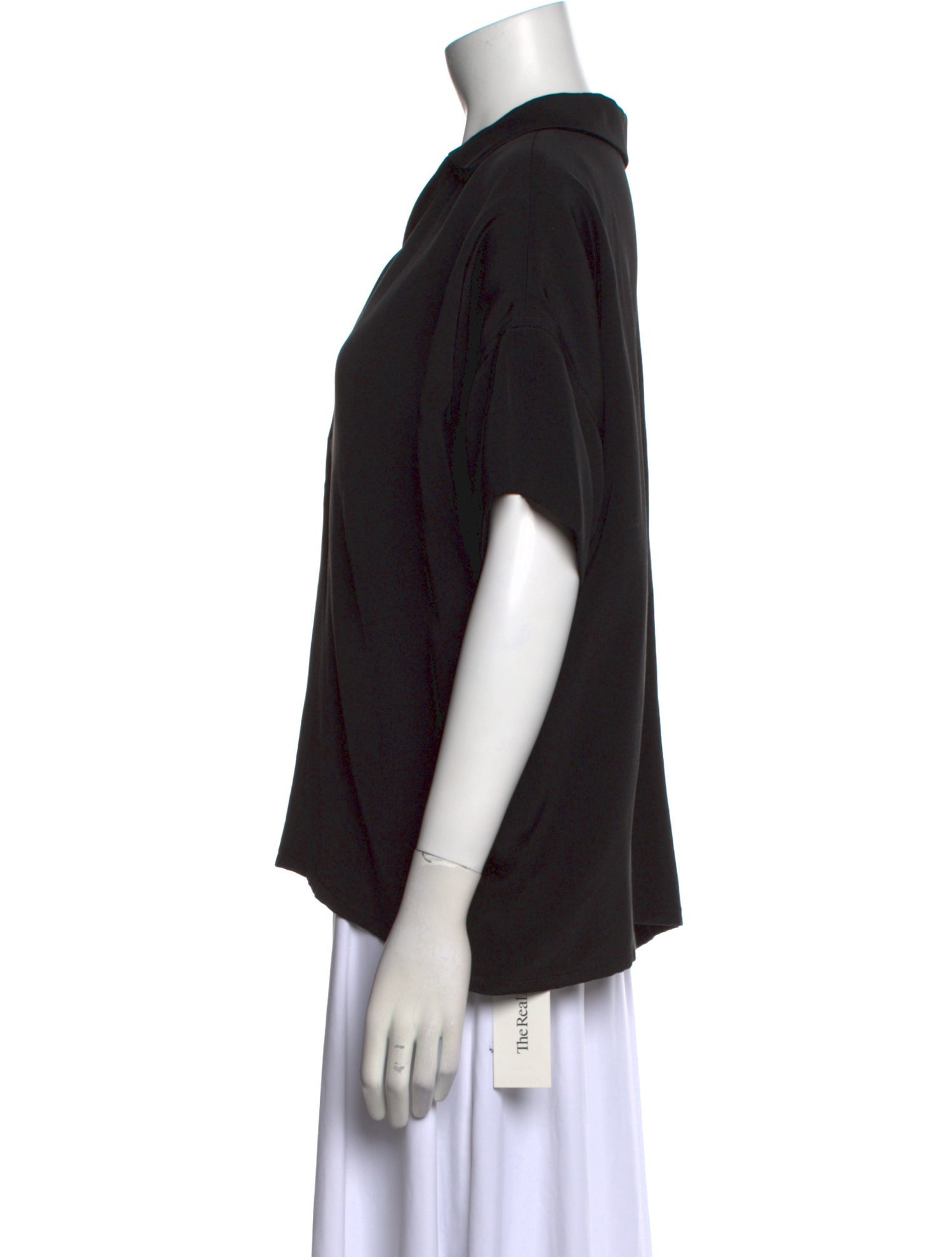 Rachel Comey Silk V-Neck Polo