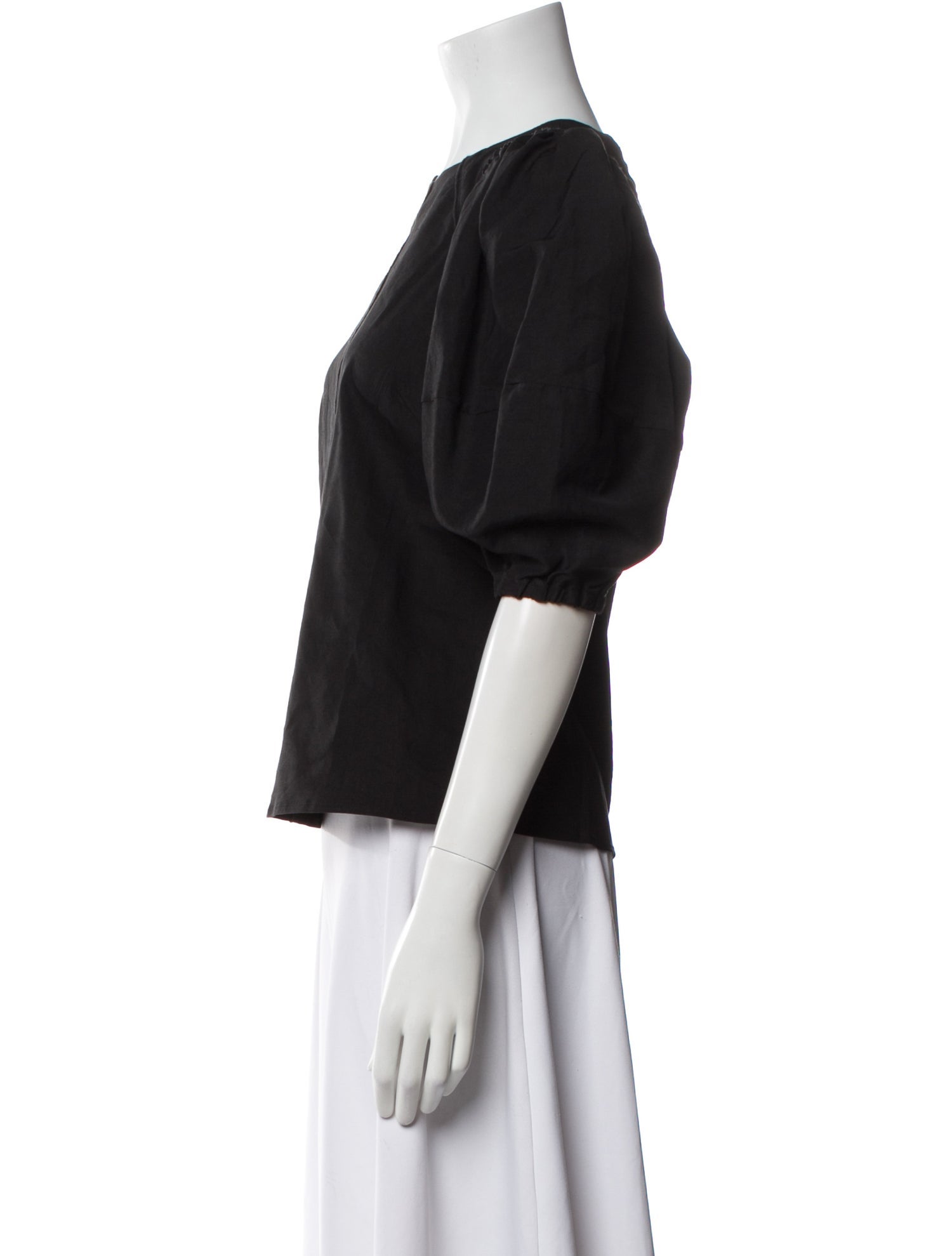 Rachel Comey Linen Crew Neck Blouse
