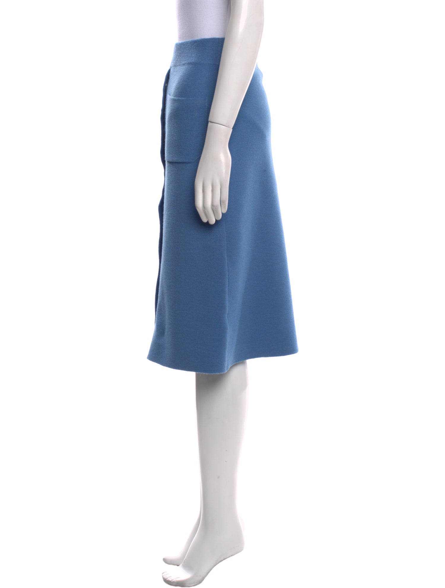 Rachel Comey Baby Alpaca Knee-Length Skirt