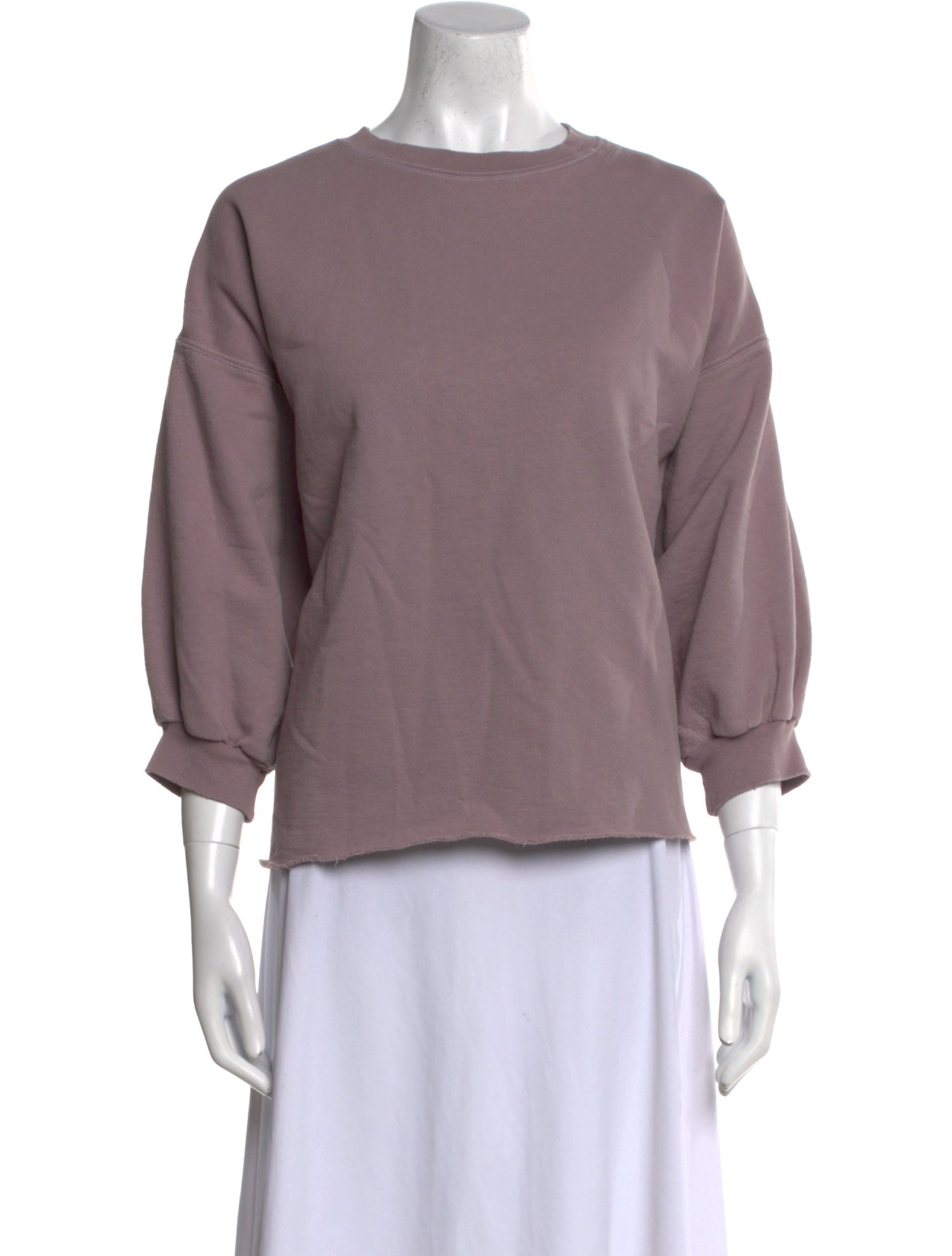 Rachel Comey Bateau Neckline Three-Quarter Sleeve Top