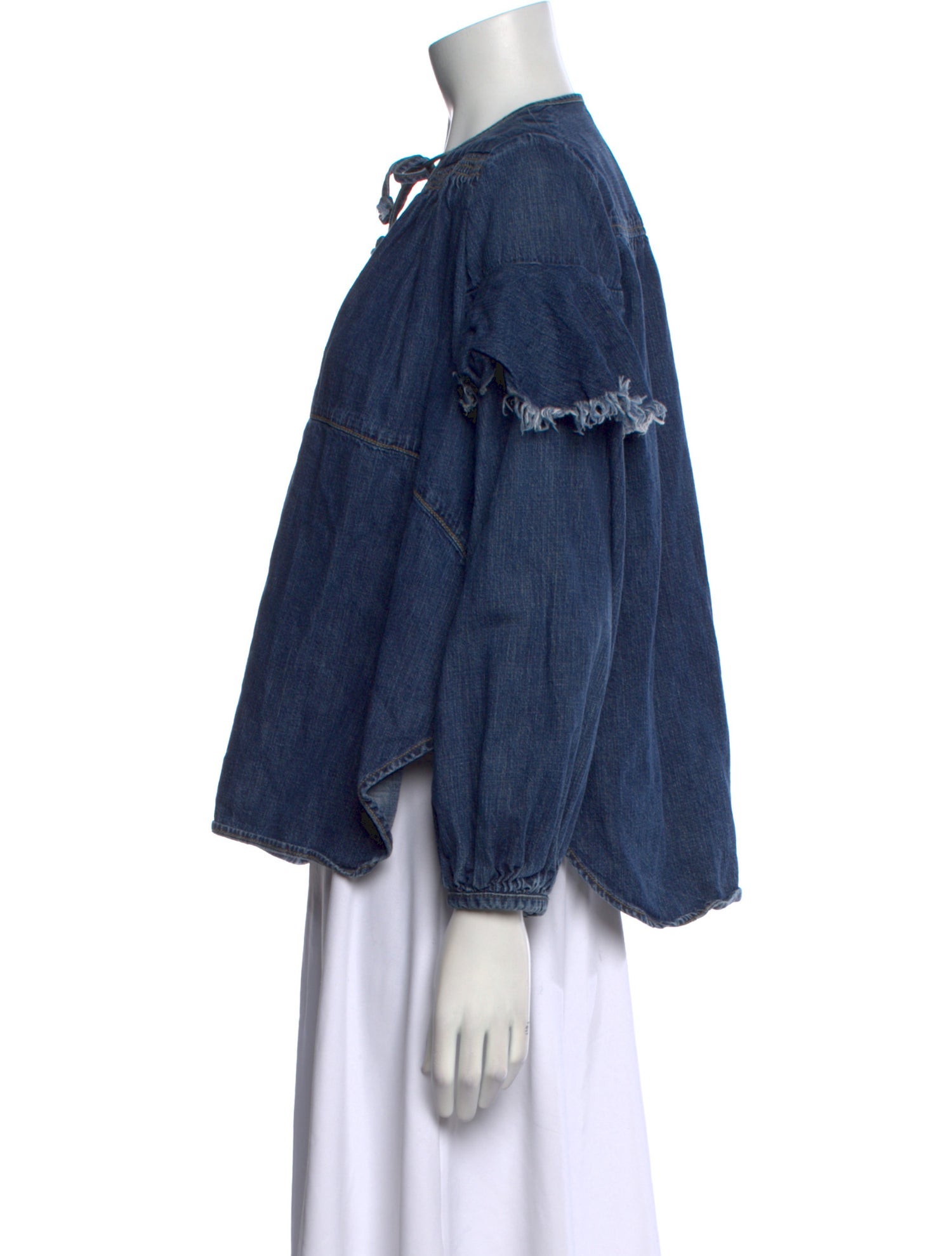 Rachel Comey V-Neck Long Sleeve Blouse