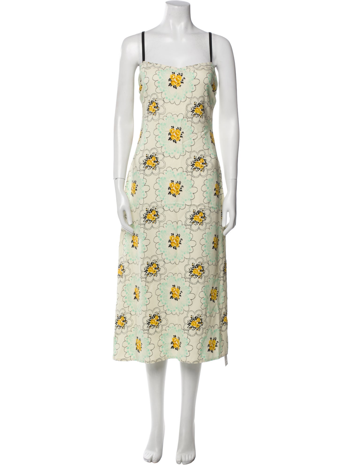 Rachel Comey Floral Print Long Dress w/ Tags