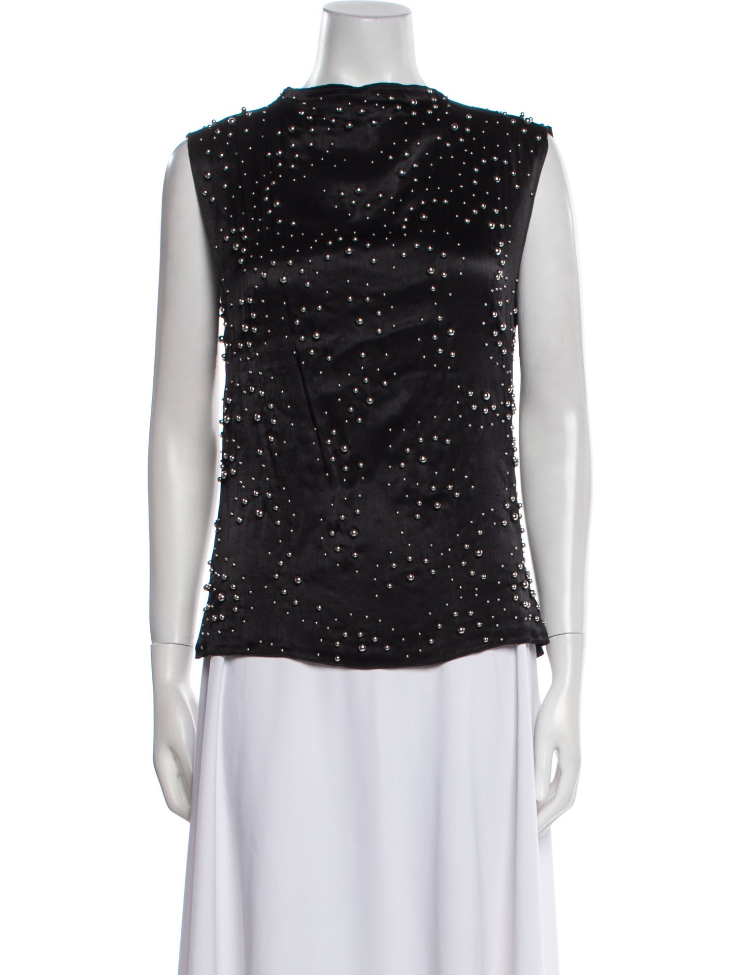 Rachel Comey Bateau Neckline Sleeveless Blouse