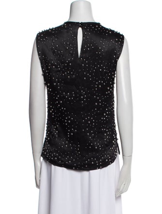 Rachel Comey Bateau Neckline Sleeveless Blouse