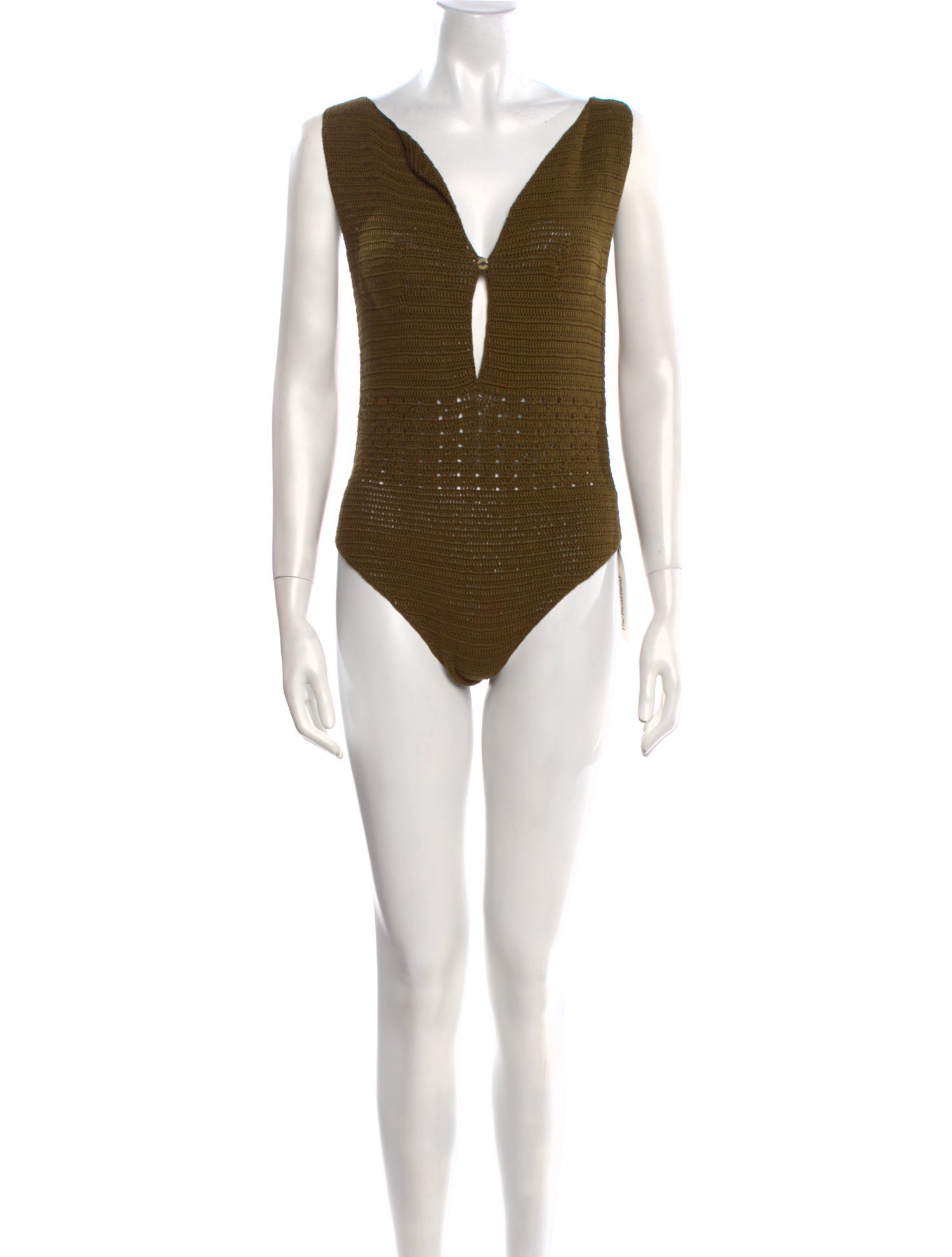 Rachel Comey V-Neck Sleeveless Bodysuit