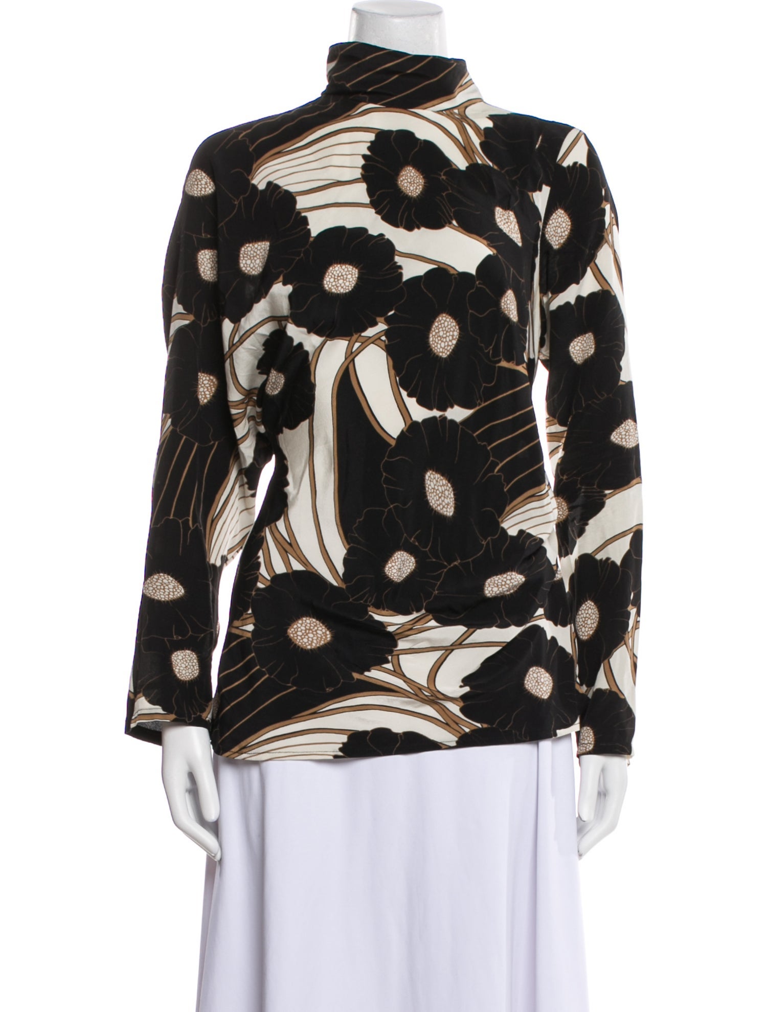 Rachel Comey Silk Printed Blouse