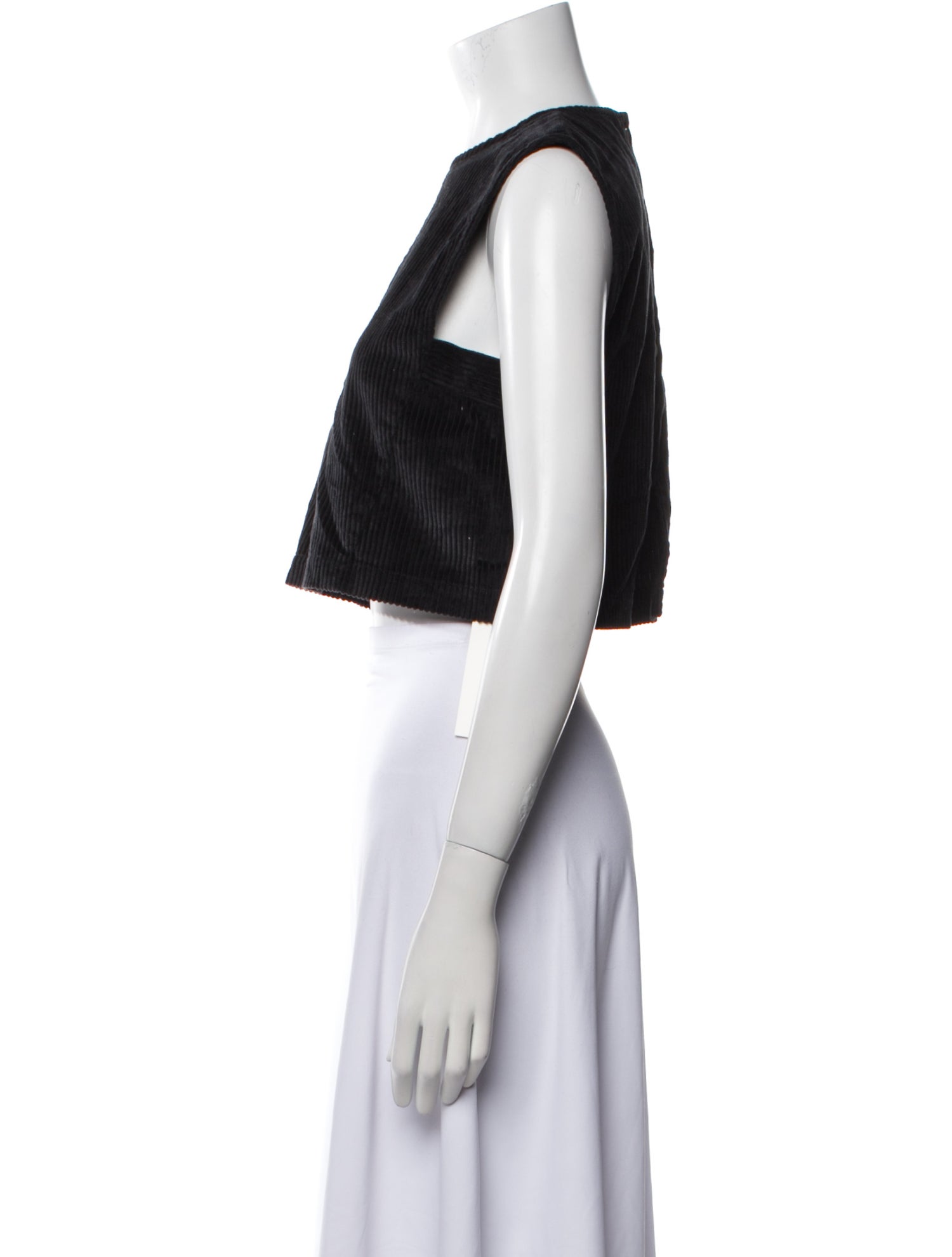 Rachel Comey Crew Neck Sleeveless Crop Top