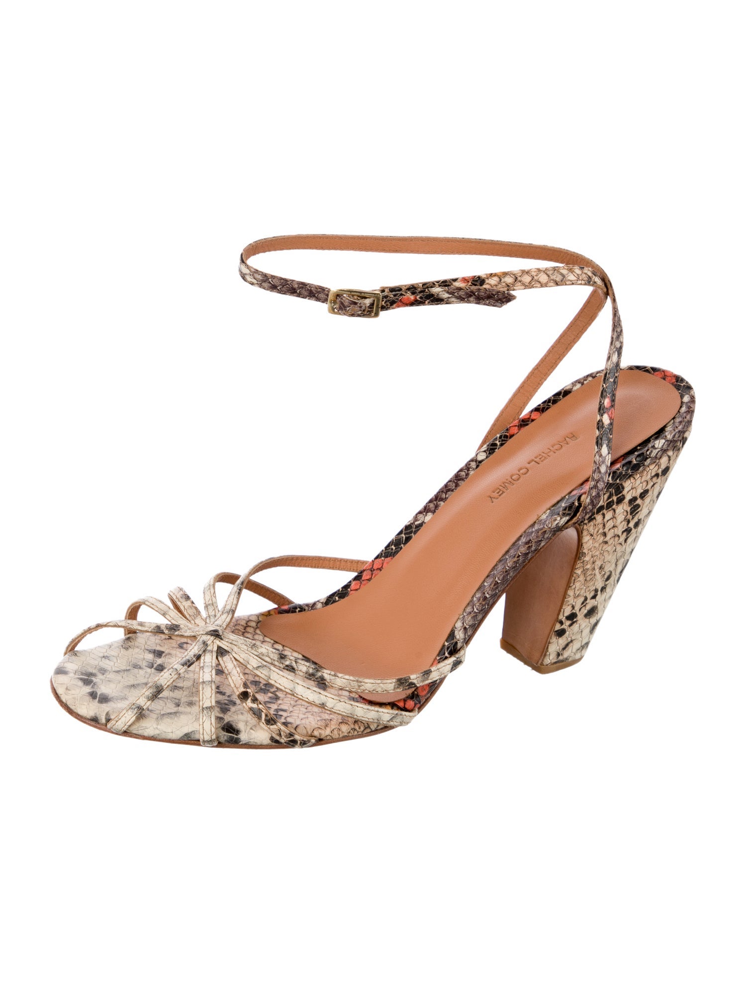 Rachel Comey Leather Animal Print Sandals
