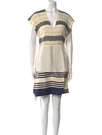 Rachel Comey Striped Mini Dress