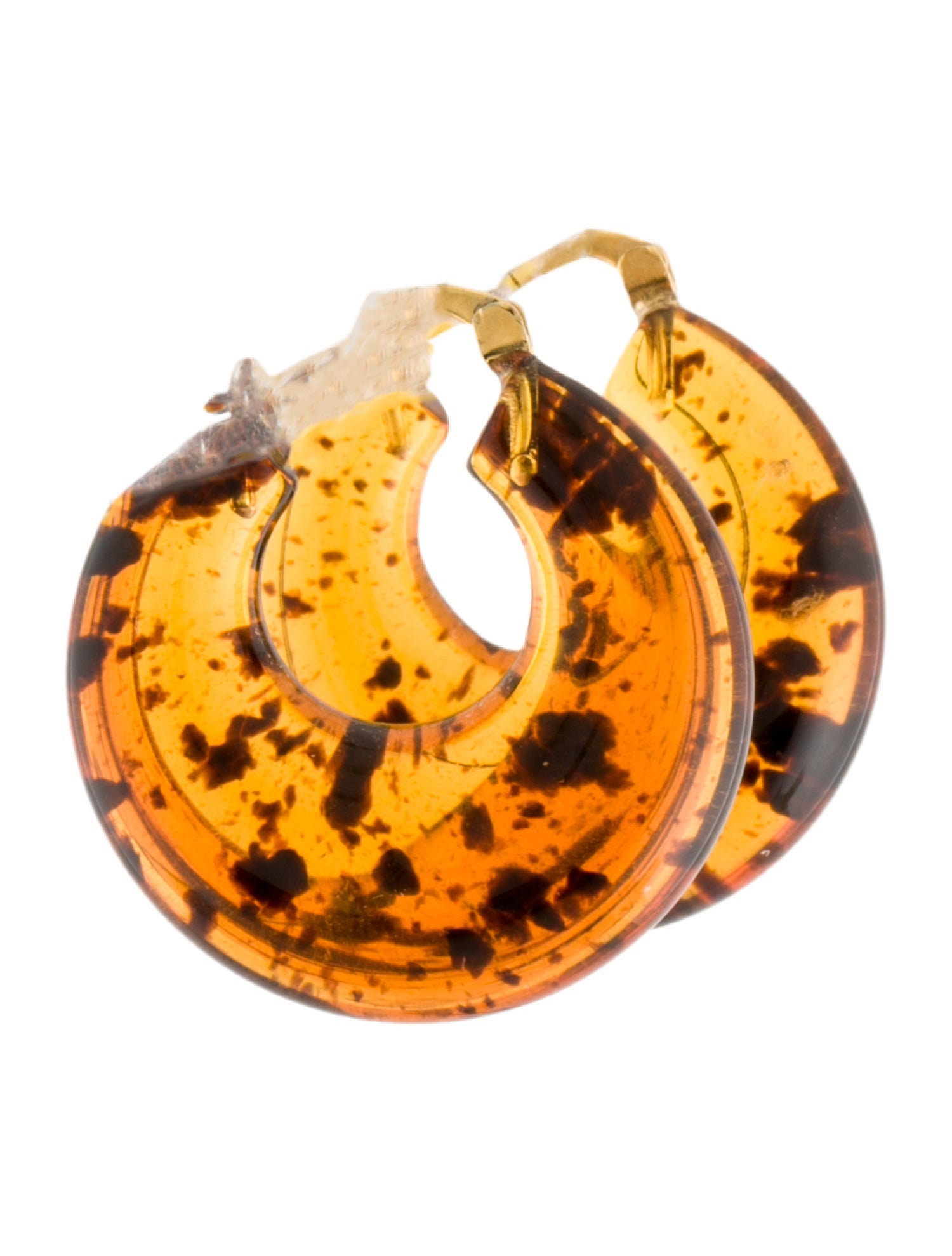 Rachel Comey Resin Hoop Earrings