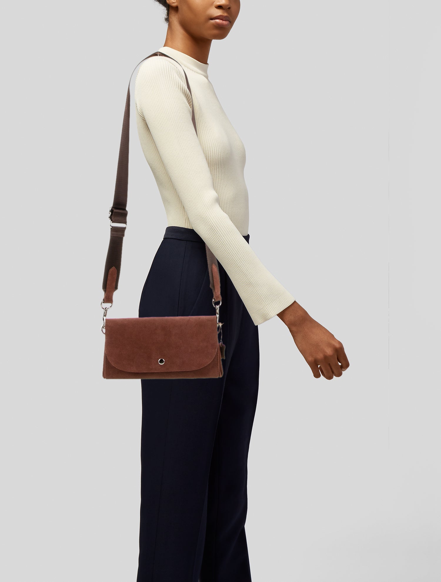 Rachel Comey Suede Crossbody Bag