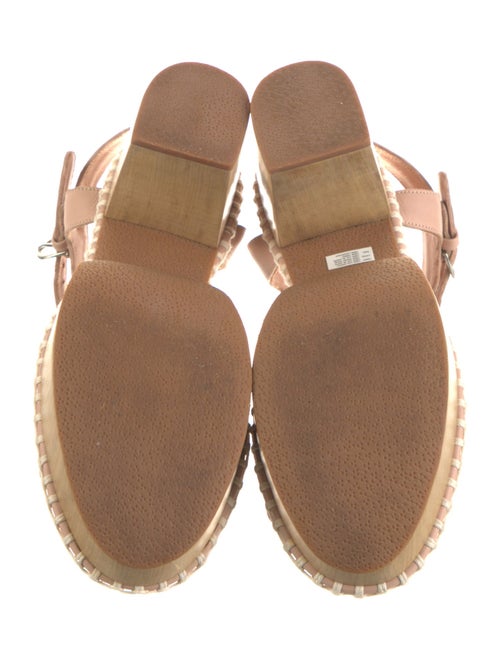 Rachel Comey Leather Whipstitch Trim Sandals