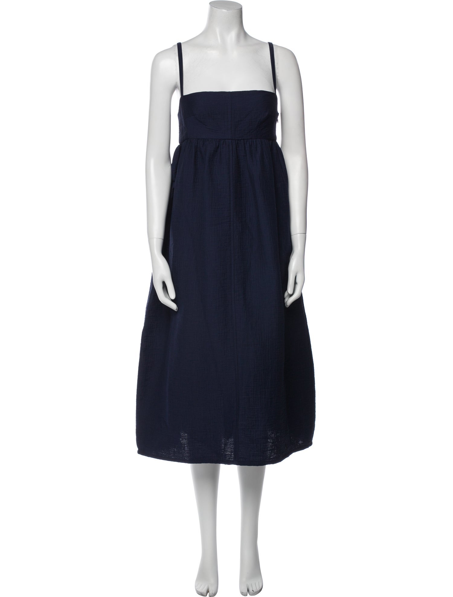 Rachel Comey Square Neckline Midi Length Dress