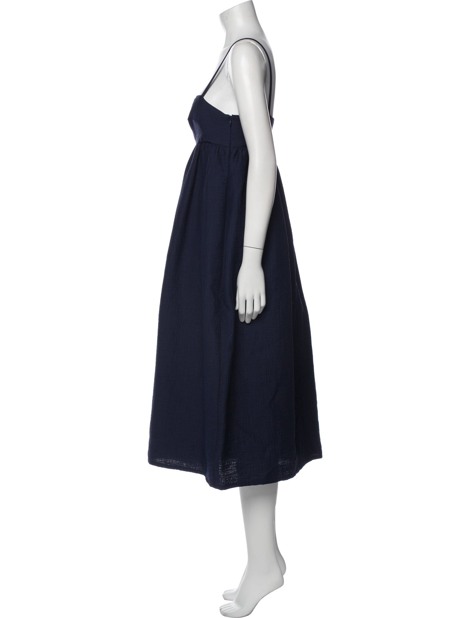 Rachel Comey Square Neckline Midi Length Dress