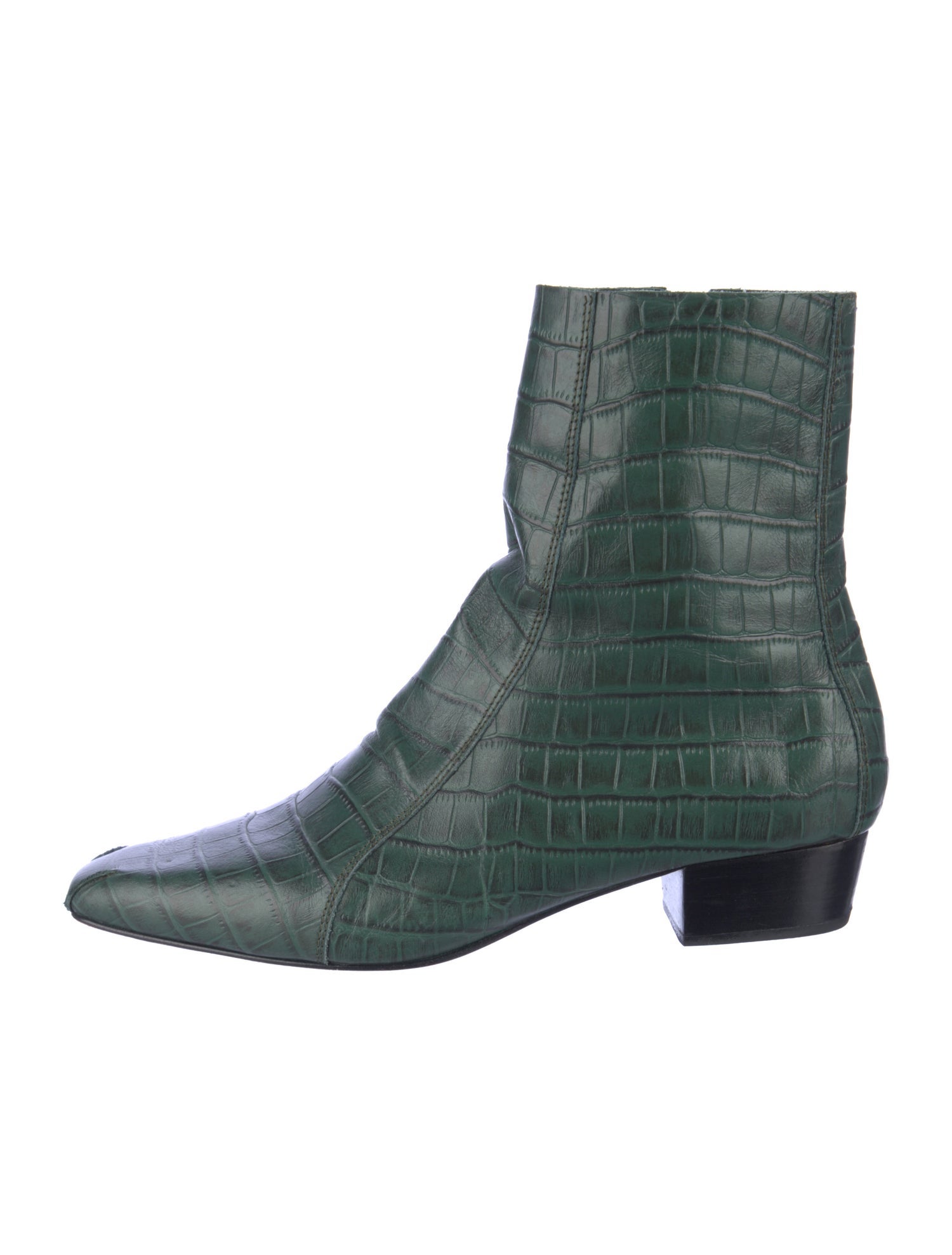 Rachel Comey Crocodile Animal Print Boots