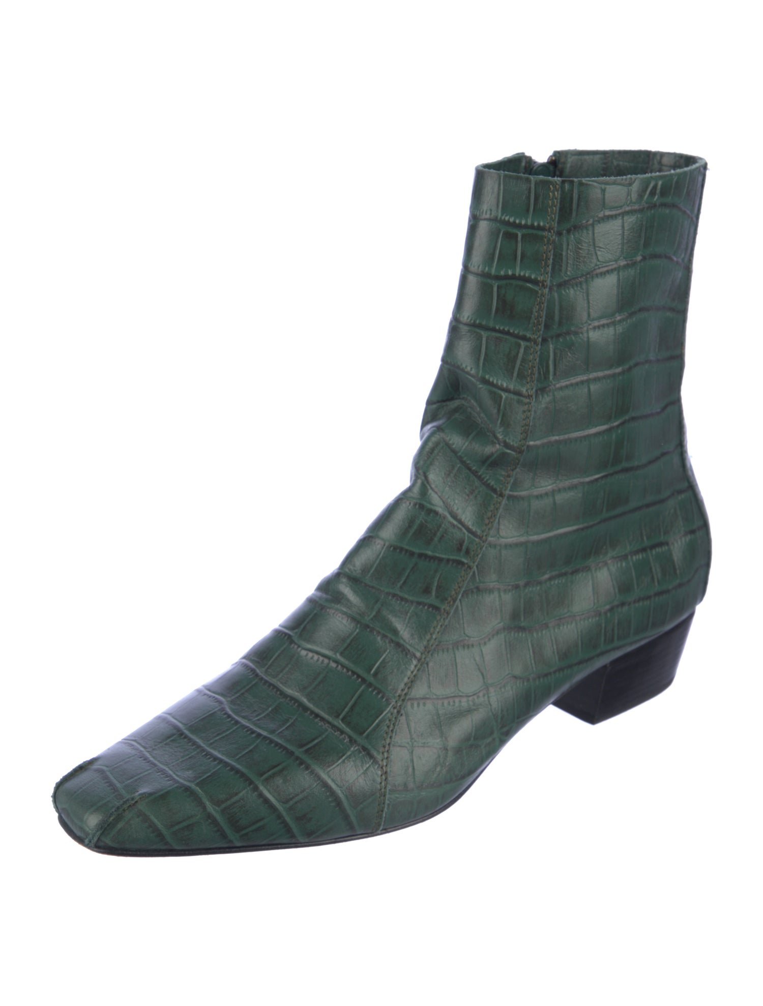 Rachel Comey Crocodile Animal Print Boots