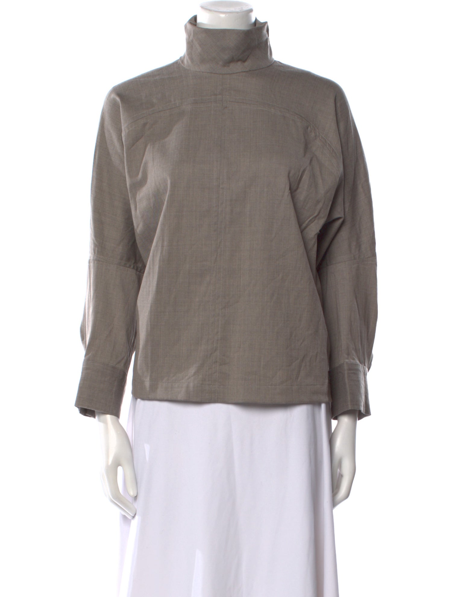 Rachel Comey Virgin Wool Turtleneck Top