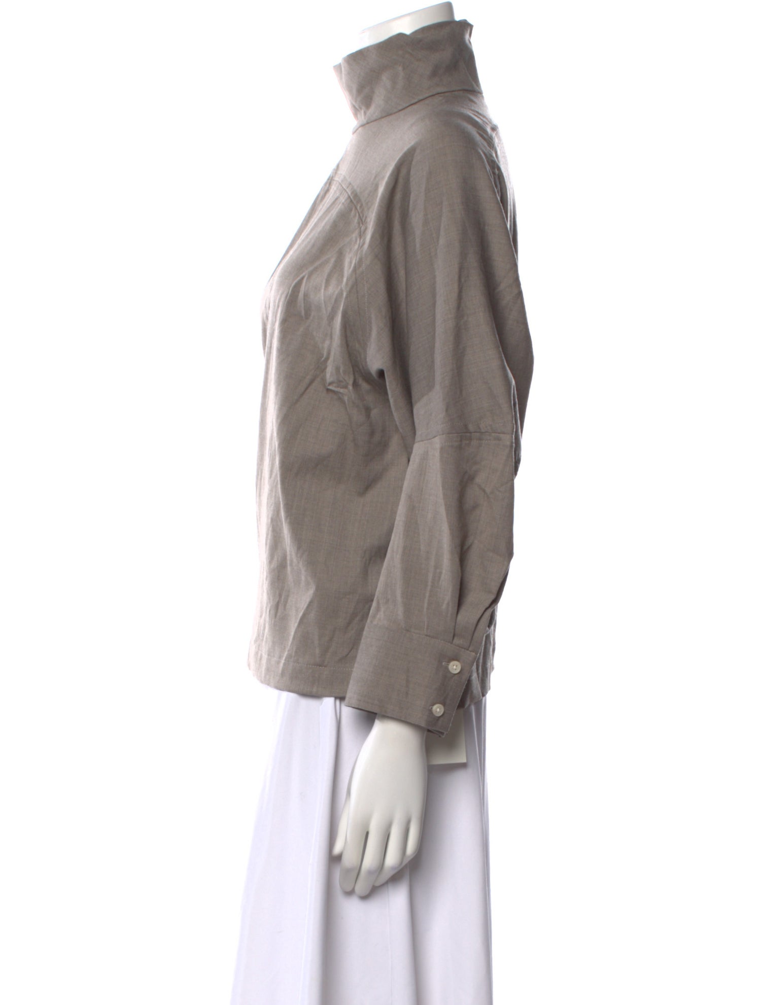 Rachel Comey Virgin Wool Turtleneck Top