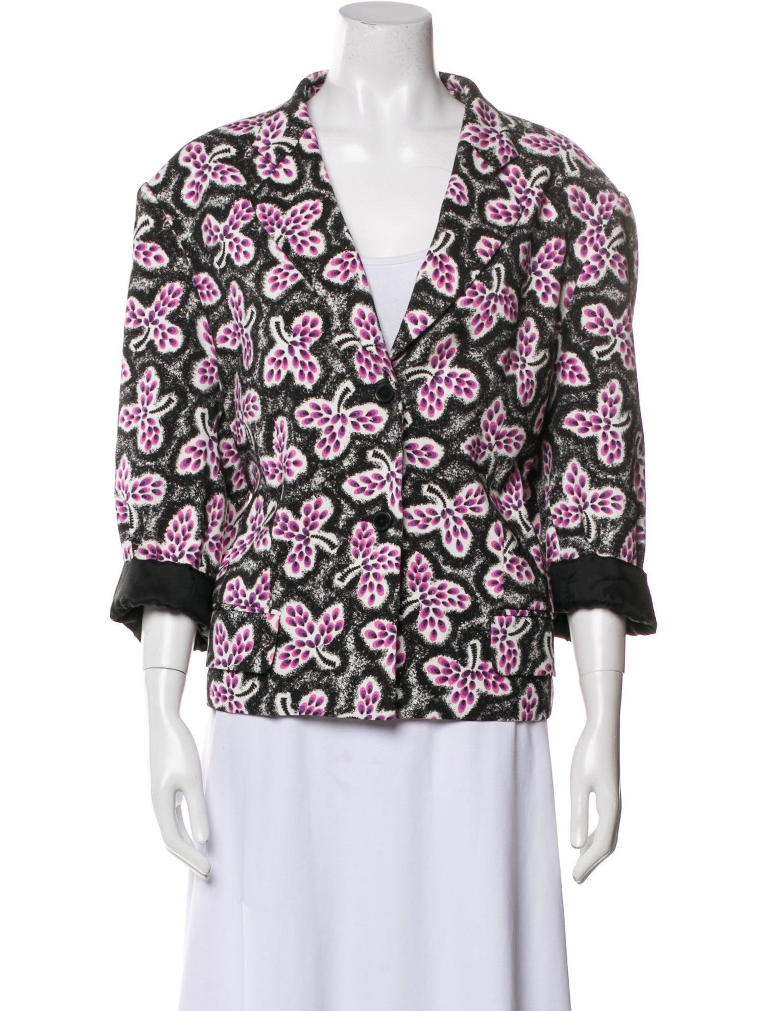 Rachel Comey Floral Print Blazer