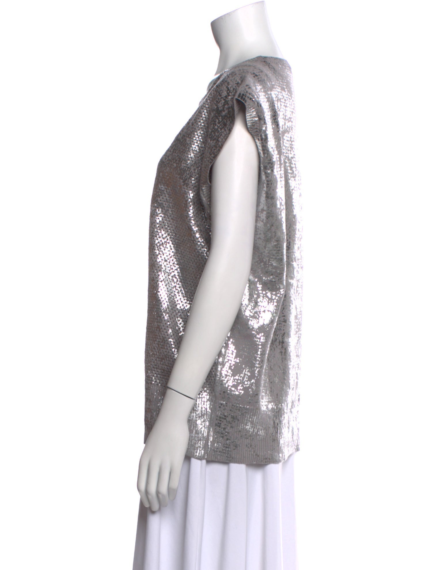 Rachel Comey Scoop Neck Short Sleeve Top