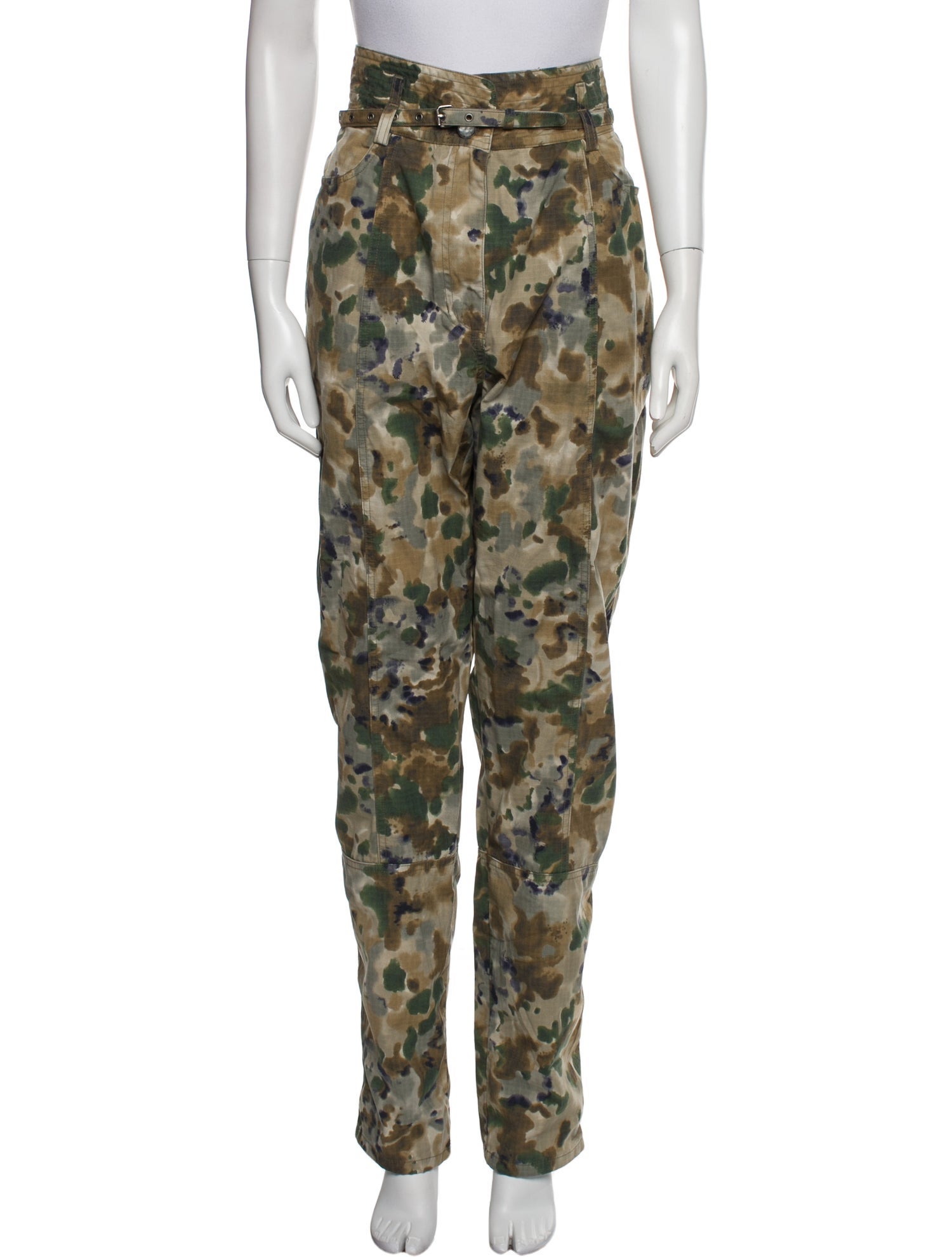 Rachel Comey Camouflage Print Straight Leg Pants