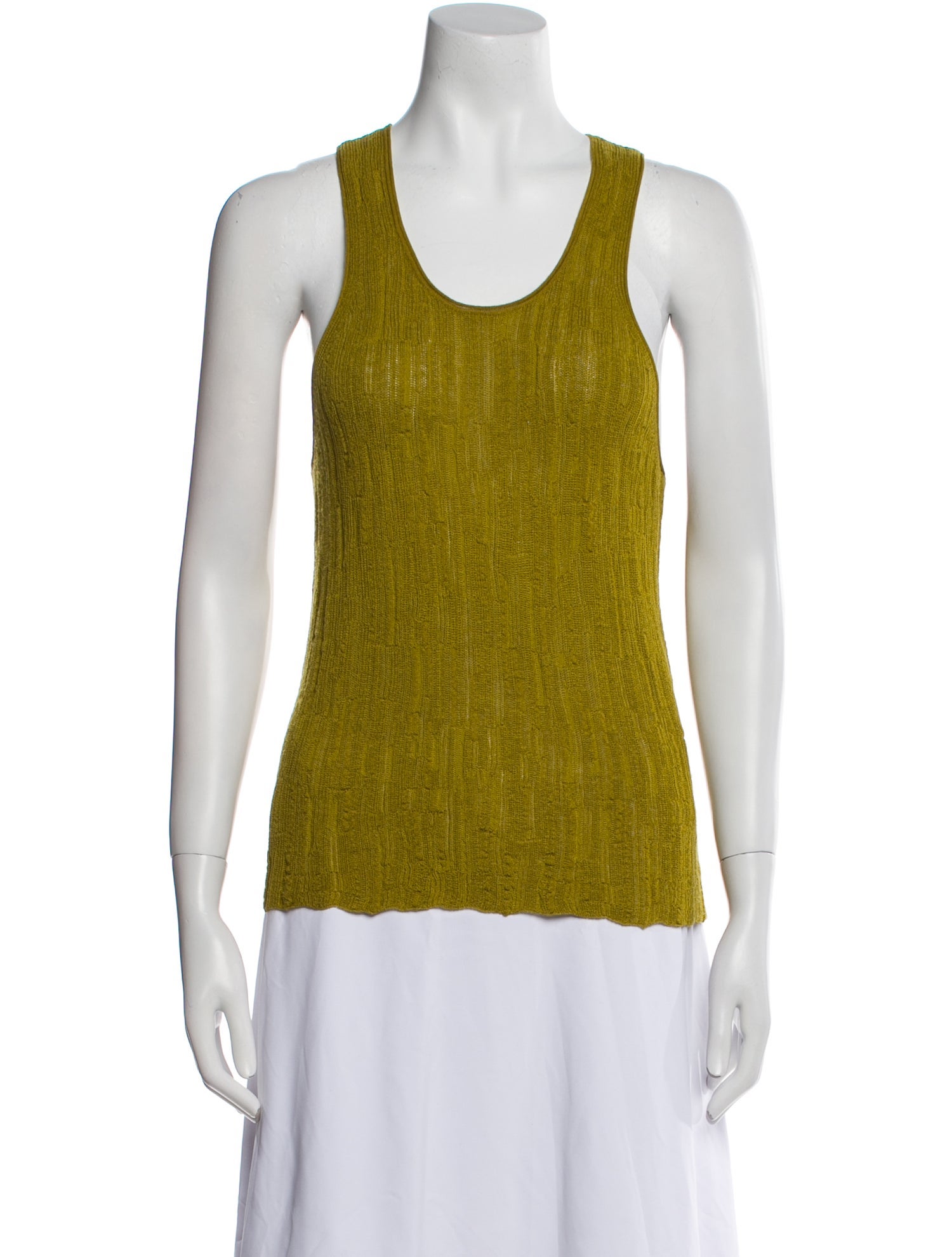 Rachel Comey Wool Scoop Neck Top