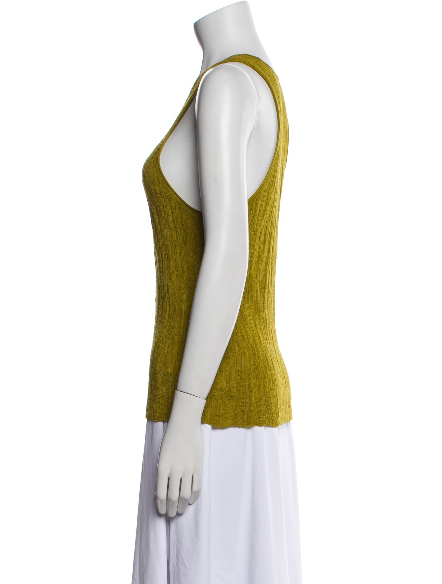 Rachel Comey Wool Scoop Neck Top