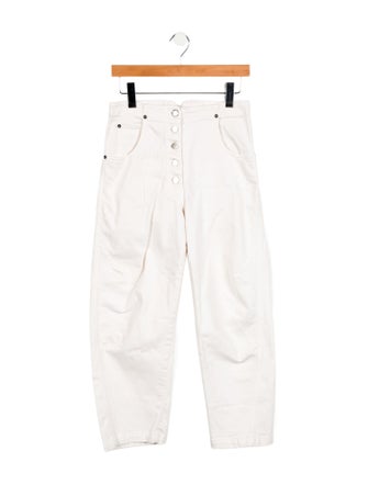 Rachel Comey High-Rise Straight Leg Jeans