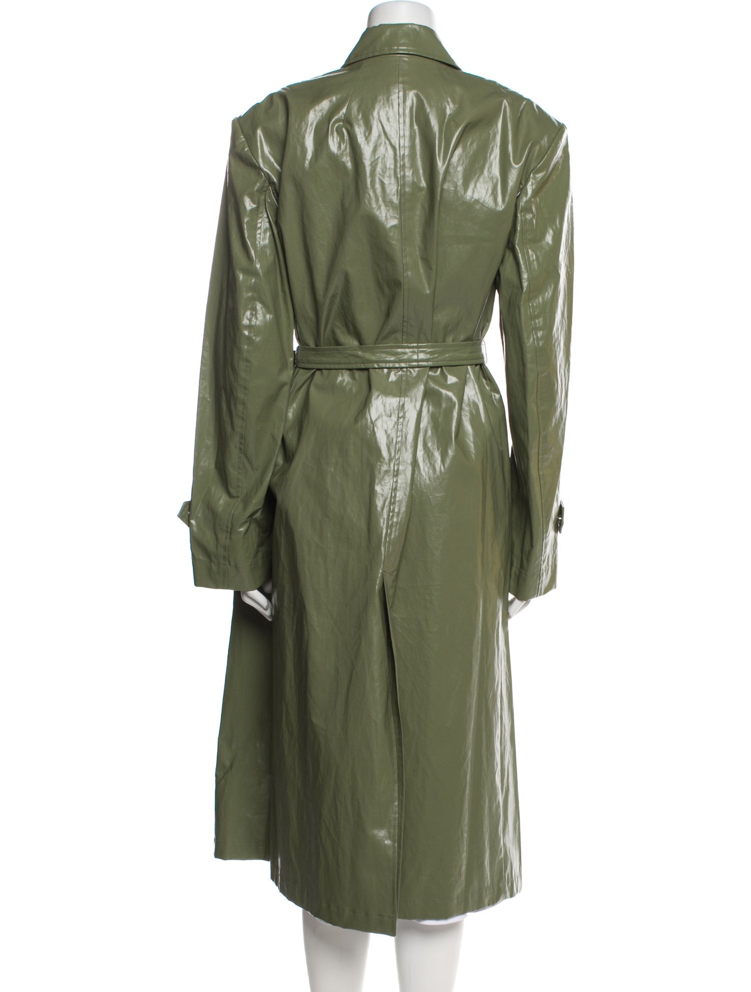 Rachel Comey Faux Leather Trench Coat
