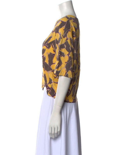 Rachel Comey Linen Printed Crop Top