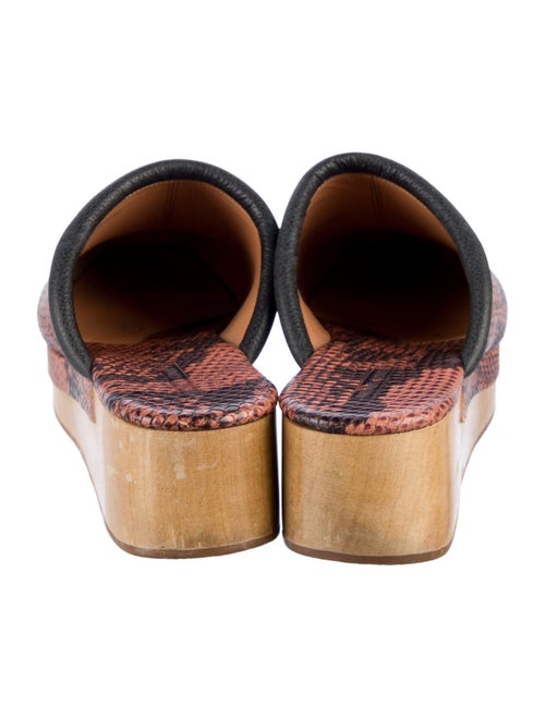 Rachel Comey Leather Animal Print Mules