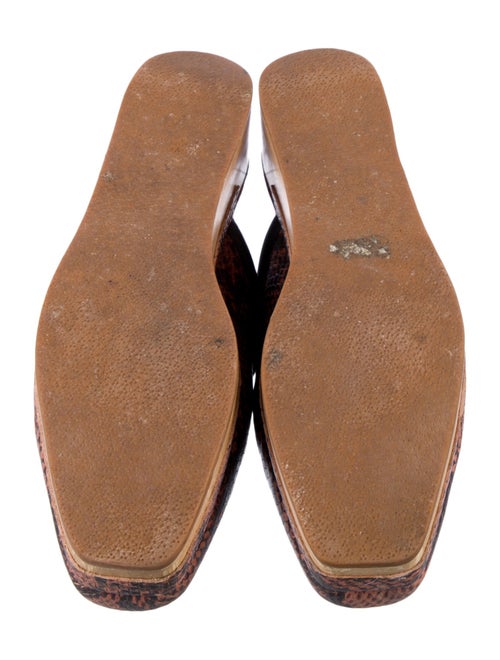 Rachel Comey Leather Animal Print Mules