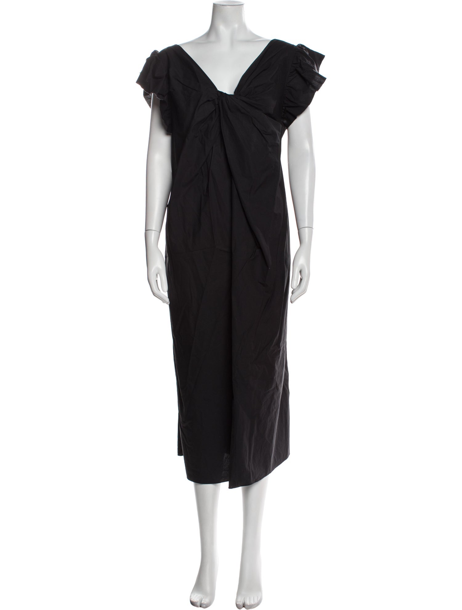 Rachel Comey V-Neck Midi Length Dress