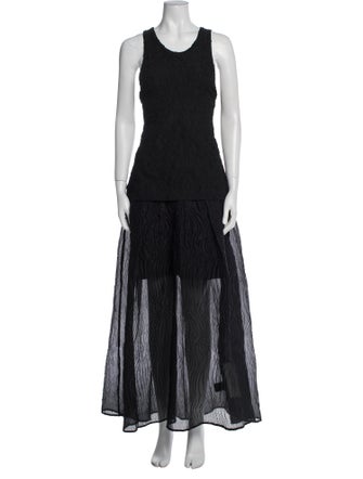 Rachel Comey Scoop Neck Long Dress