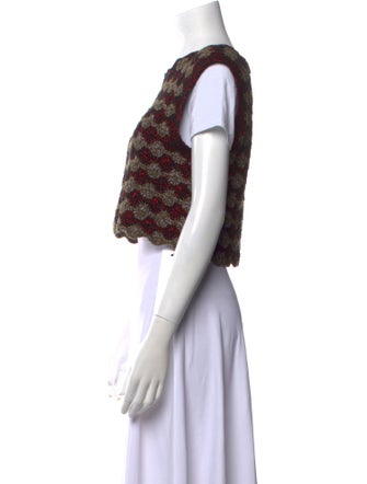 Rachel Comey Printed Crew Neck Sweater