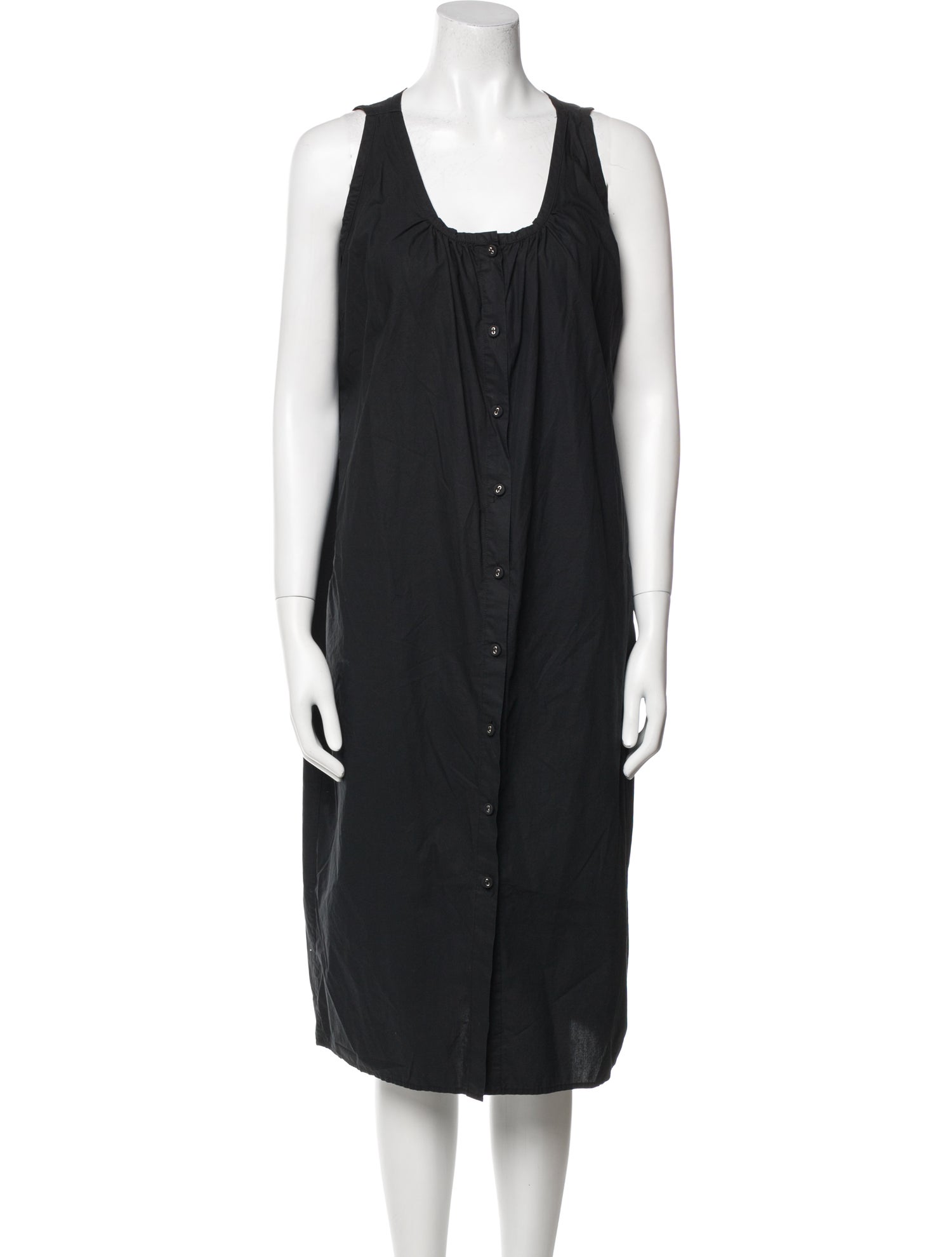 Rachel Comey Scoop Neck Midi Length Dress