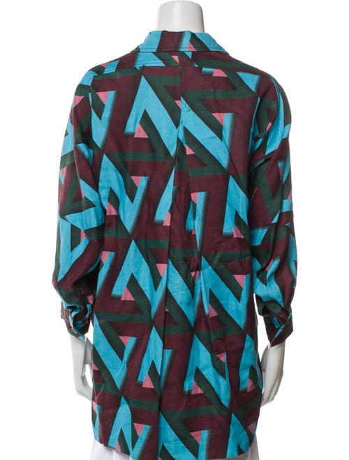 Rachel Comey Linen Printed Evening Jacket