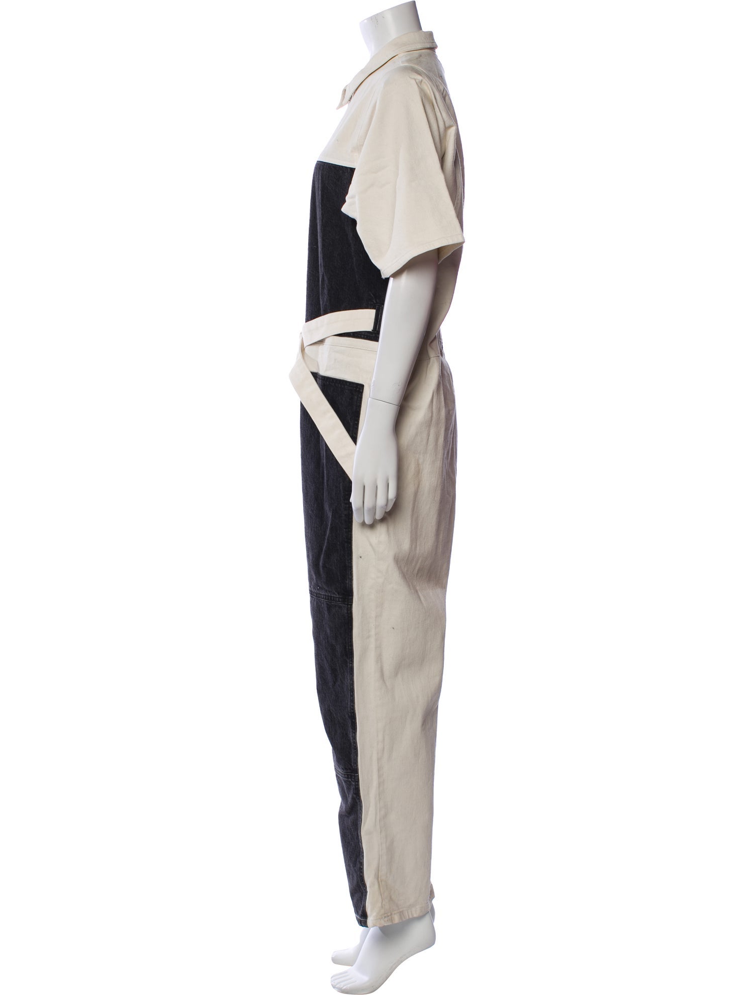 Rachel Comey Colorblock Pattern Jumpsuit